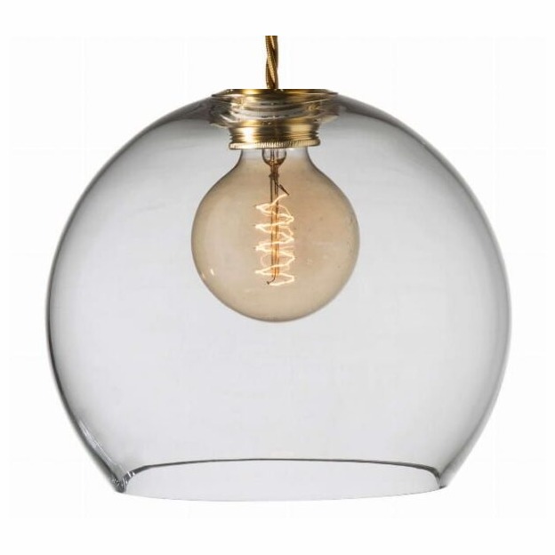 Lampa wisząca Rowan Ø22cm clear gold - Ebb&Flow – Lampy Rowan | bihome.pl