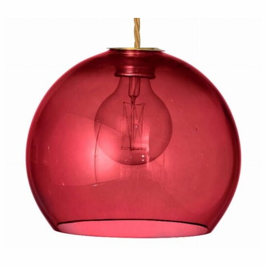 Lampa wisząca Rowan Ø22cm ruby - Ebb&Flow – Lampy Rowan | bihome.pl