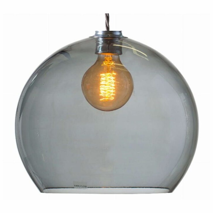 Lampa wisząca Rowan Ø28cm smokey grey - Ebb&Flow – Lampy Rowan | bihome.pl