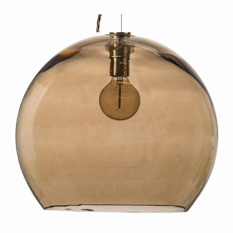 Lampa wisząca Rowan Ø39 cm golden smoke - Ebb&Flow – Lampy Rowan | bihome.pl