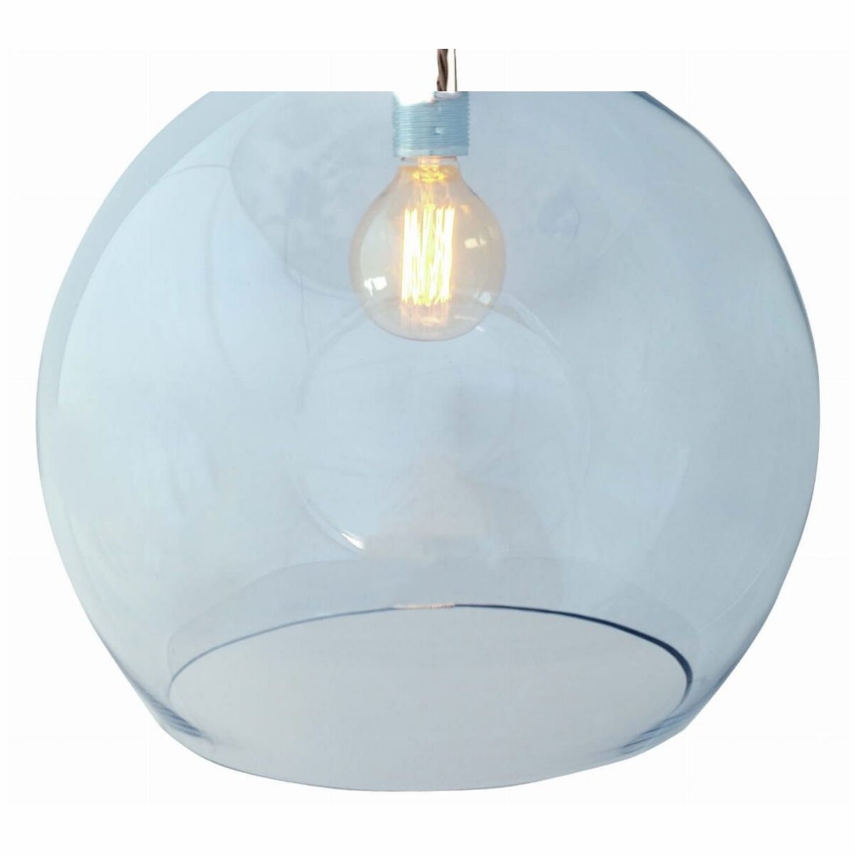 Lampa wisząca Rowan Ø39 cm topaz blue - Ebb&Flow – Lampy Rowan | bihome.pl