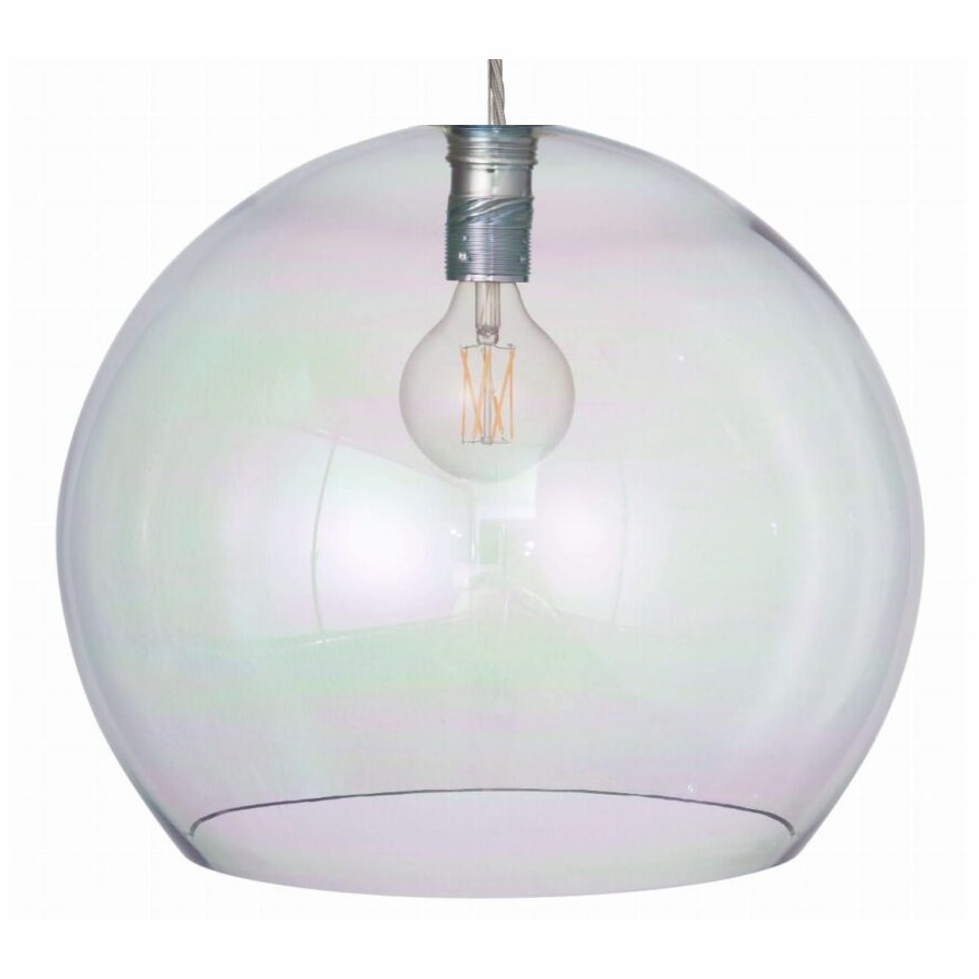 Lampa wisząca Rowan Ø39 cm chameleon silver - Ebb&Flow – Lampy Rowan | bihome.pl