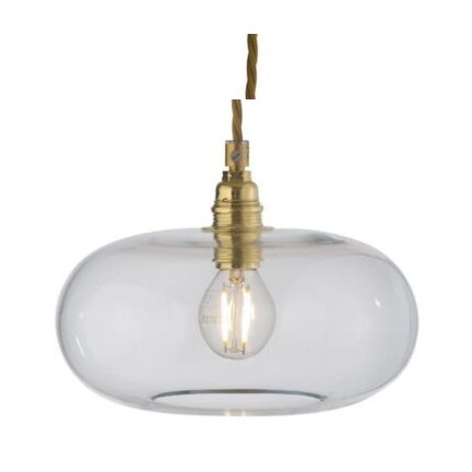 Lampa wisząca Horizon Ø21cm clear gold - Ebb&Flow – Lampy Horizon | bihome.pl