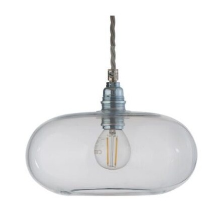Lampa wisząca Horizon Ø21cm clear silver - Ebb&Flow – Lampy Horizon | bihome.pl