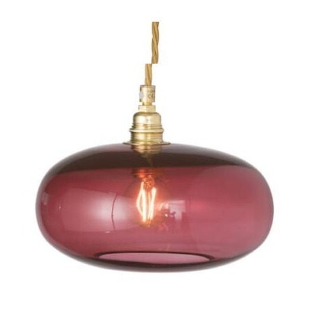 Lampa wisząca Horizon Ø21cm ruby - Ebb&Flow – Lampy Horizon | bihome.pl
