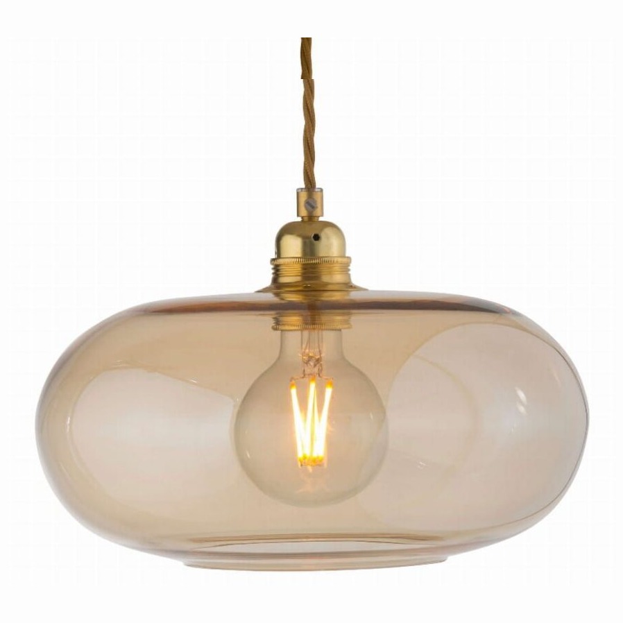 Lampa wisząca Horizon Ø29cm golden smoke - Ebb&Flow – Lampy Horizon | bihome.pl