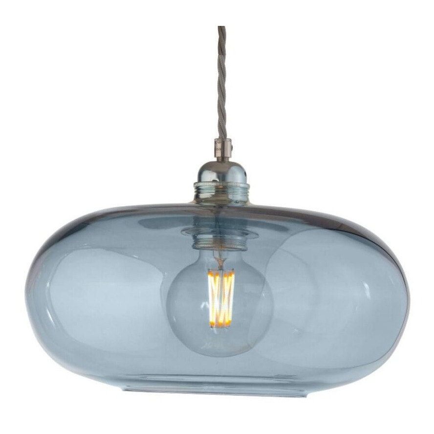 Lampa wisząca Horizon Ø29cm topaz blue - Ebb&flow – Lampy Horizon | bihome.pl