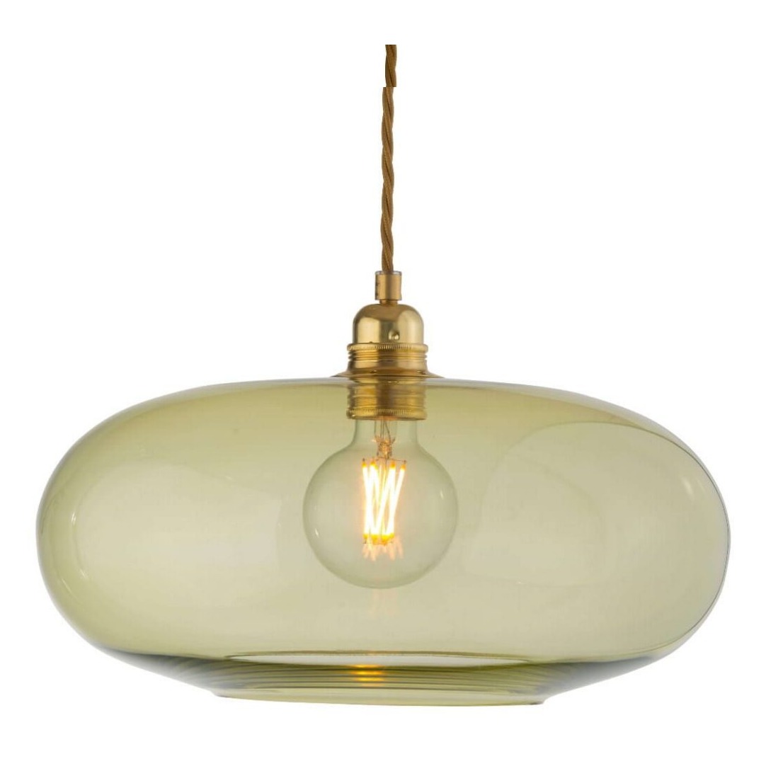 Lampa wisząca Horizon Ø36cm olive - Ebb&Flow – Lampy Horizon | bihome.pl