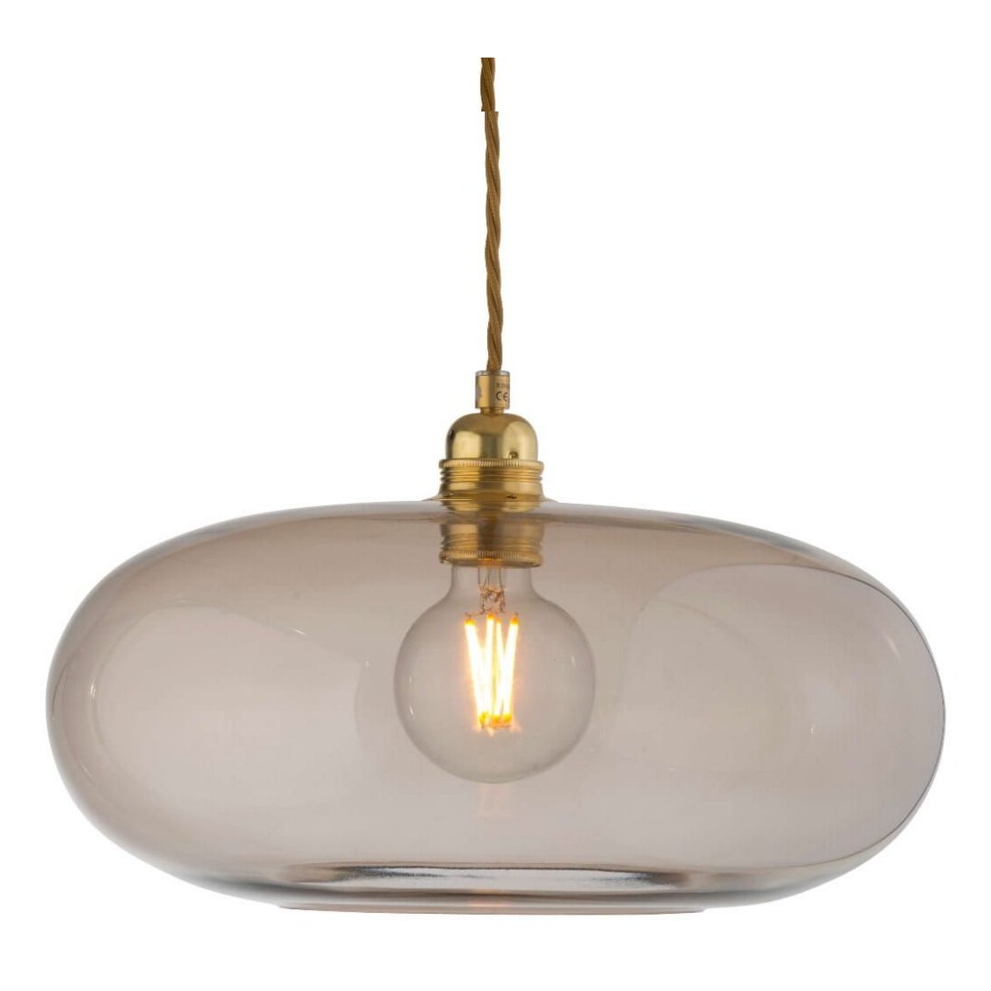 Lampa wisząca Horizon Ø36cm chestnut brown - Ebb&Flow – Lampy Horizon | bihome.pl