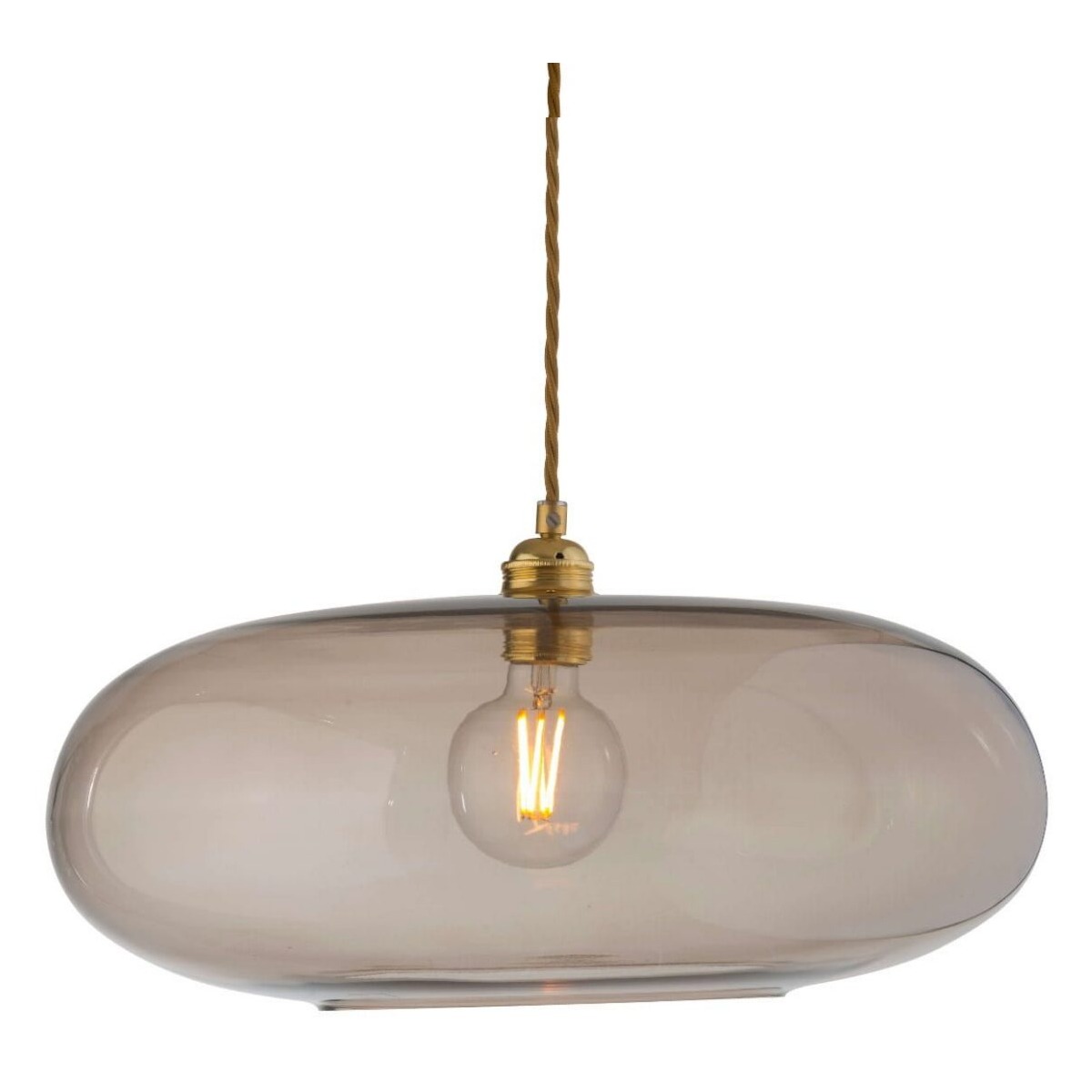 Lampa wisząca Horizon Ø45cm chestnut brown - Ebb&Flow – Lampy Horizon | bihome.pl