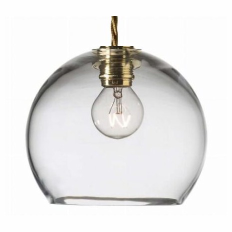 Lampa wisząca Rowan Ø15cm clear gold - Ebb&Flow – Lampy Rowan | bihome.pl