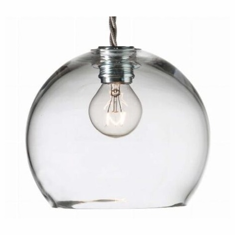 Lampa wisząca Rowan Ø15cm clear silver - Ebb&Flow – Lampy Rowan | bihome.pl