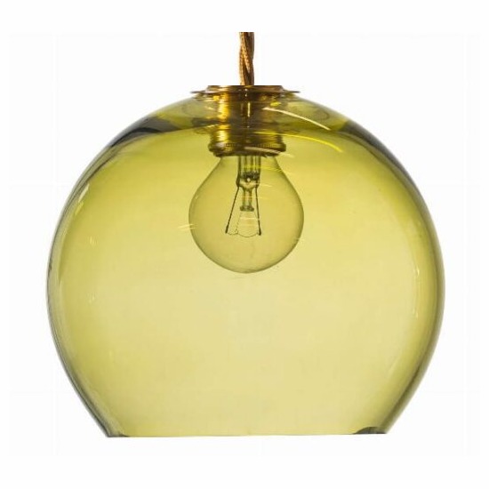 Lampa wisząca Rowan Ø15cm olive - Ebb&Flow – Lampy Rowan | bihome.pl