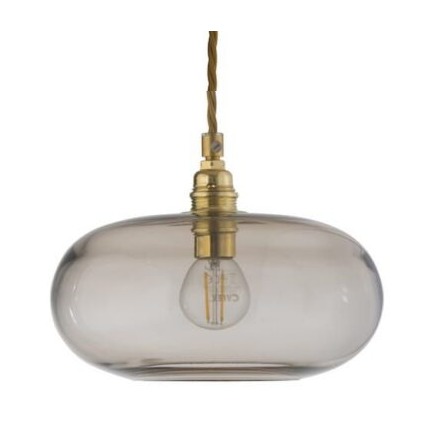 Horizon lampa ścienna śr. 21cm chestnut brown – Ekskluzywne lampy EBB&FLOW | bihome.pl