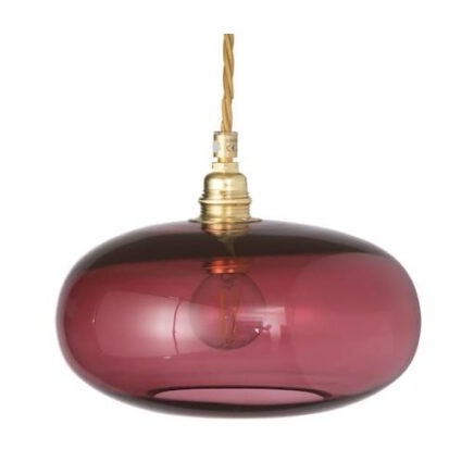Horizon lampa ścienna śr. 21cm ruby – Ekskluzywne lampy EBB&FLOW | bihome.pl