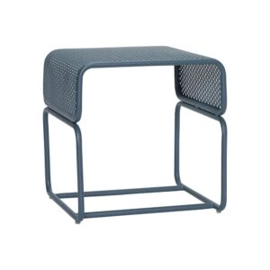 Stolik Edge zielony metal Hubsch – Do siedzenia w ogrodzie | bihome.pl