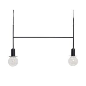 Lampa wisząca Horison czarna metal Hubsch – Lampy wiszące | bihome.pl