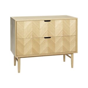Kredens Herringbone dąb Hubsch – Kredensy i gabloty | bihome.pl