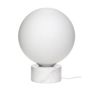 Lampa podłogowa Sphere biała szkło Hubsch – Lampy podłogowe | bihome.pl