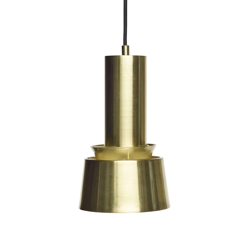 Lampa wisząca Mono mosiężna metal Hubsch – Lampy wiszące | bihome.pl