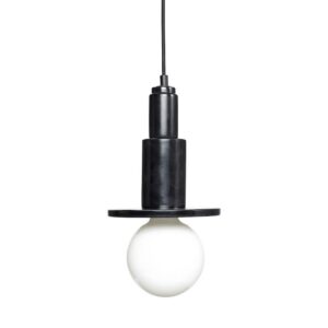 Lampa wisząca Sculpture czarna marmur Hubsch – Lampy wiszące | bihome.pl
