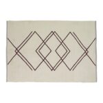 Dywan Rhomb Line 120x180 beżowy Hubsch – Dywany pokojowe | bihome.pl