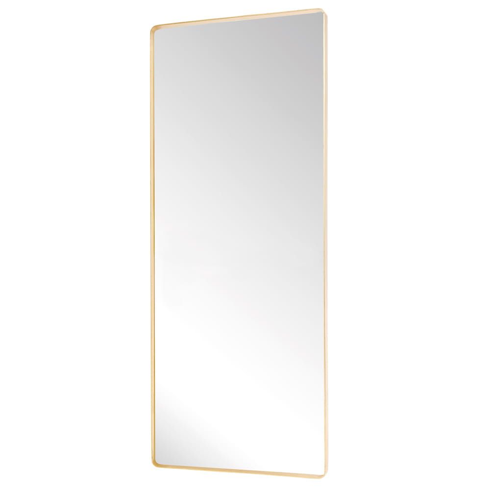 Lustro Retro 31x76 mosiężne metal Hubsch – Lustra | bihome.pl