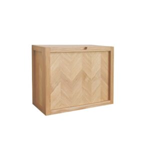 Półka Herringbone na buty dąb Hubsch – Półki | bihome.pl