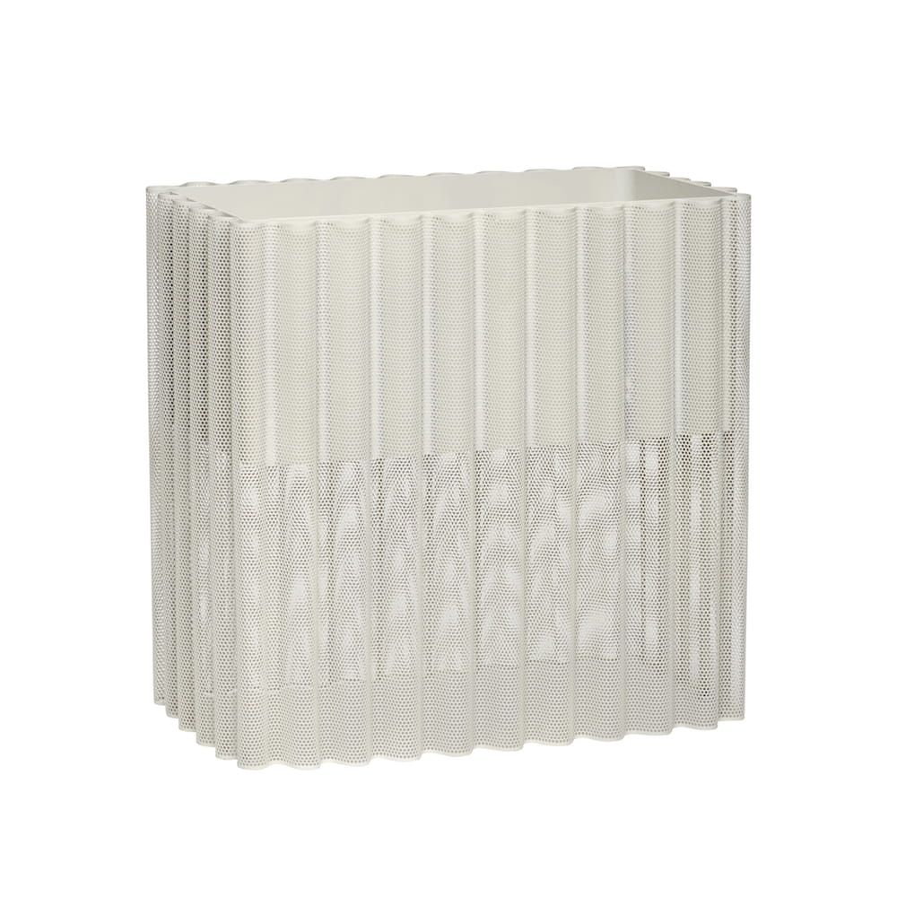 Donica Flow jasnoszara metal Hubsch – Donice | bihome.pl