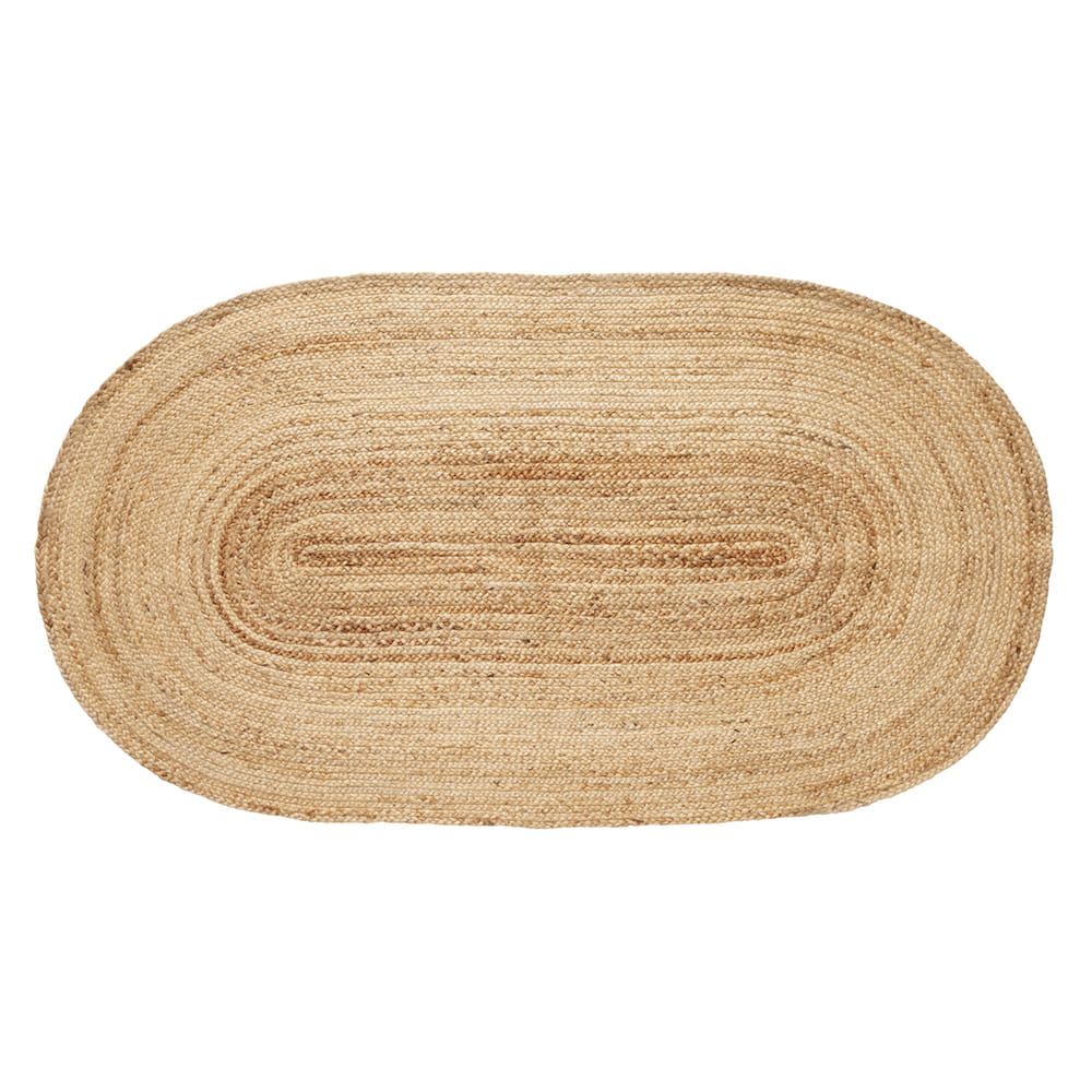 Dywan Oval 100x200 juta Hubsch – Dywany juta | bihome.pl