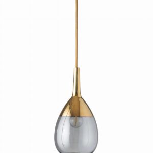 Lampa wisząca Lute ⏀14 Smokey-Grey szkło Ebb&Flow – Lampy Lute | bihome.pl