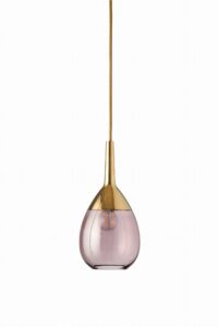 Lampa wisząca Lute Ø14cm obsidian gold - Ebb&Flow – Lampy Lute | bihome.pl