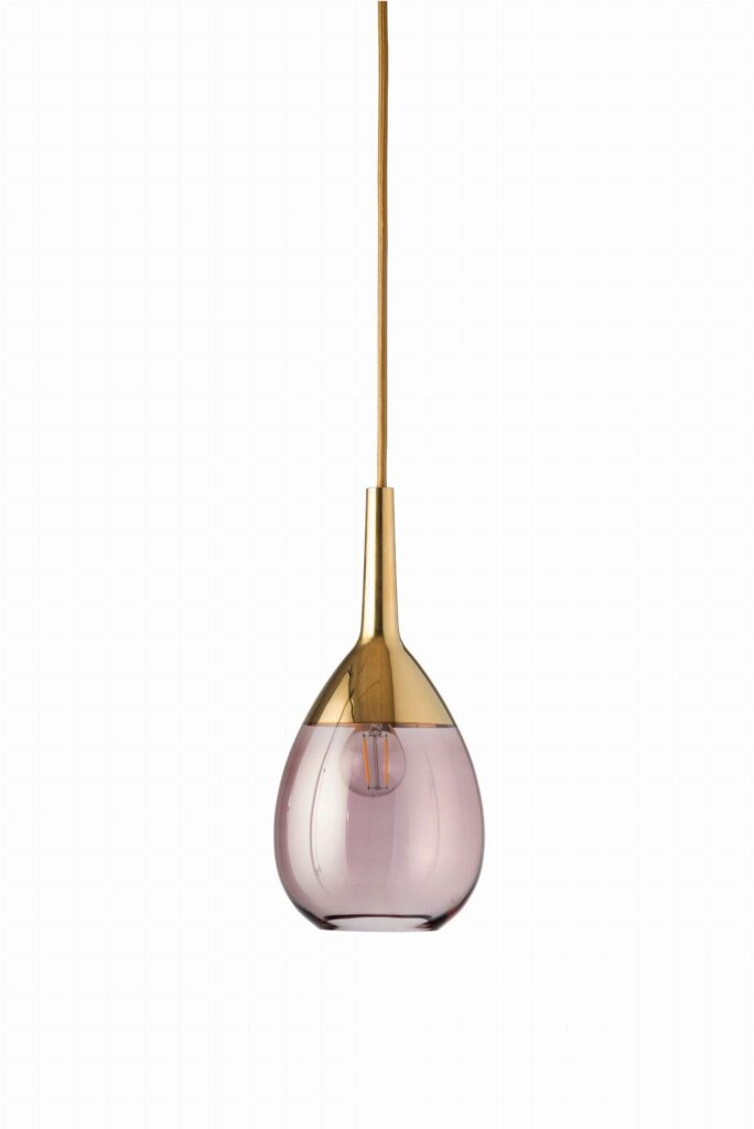 Lampa wisząca Lute Ø14cm obsidian gold - Ebb&Flow – Lampy Lute | bihome.pl