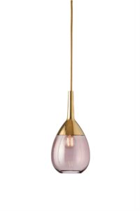 Lampa wisząca Lute Ø14cm obsidian gold - Ebb&Flow – Lampy Lute | bihome.pl