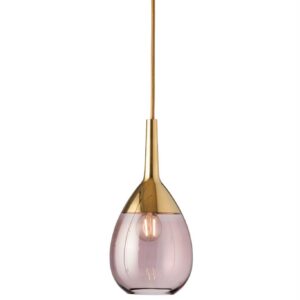 Lampa wisząca Lute Ø14cm obsidian gold - Ebb&Flow – Lampy Lute | bihome.pl