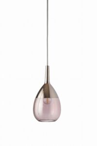 Lampa wisząca Lute Ø14cm obsidian platinum - Ebb&Flow – Lampy Lute | bihome.pl