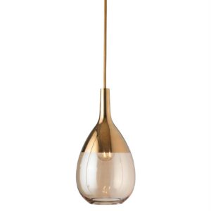 Lampa wisząca Lute Ø14cm golden smoke gold - Ebb&Flow – Lampy Lute | bihome.pl