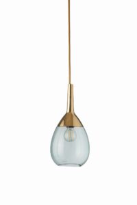 Lampa wisząca Lute Ø14cm green gold - Ebb&Flow – Lampy Lute | bihome.pl