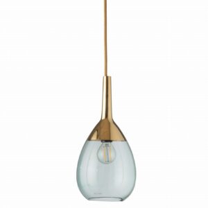 Lampa wisząca Lute Ø14cm green gold - Ebb&Flow – Lampy Lute | bihome.pl