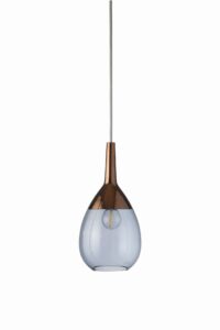 Lampa wisząca Lute Ø14cm blue copper - Ebb&Flow – Lampy Lute | bihome.pl