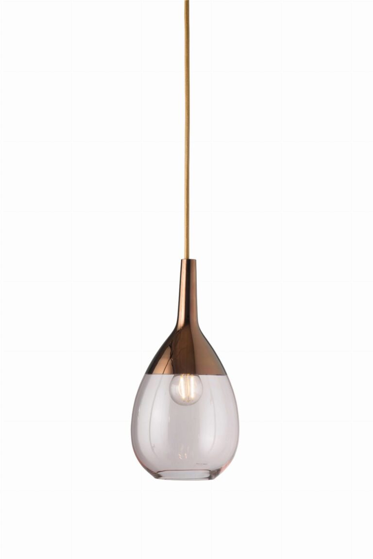 Lampa wisząca Lute Ø14cm coral copper - Ebb&Flow – Lampy Lute | bihome.pl