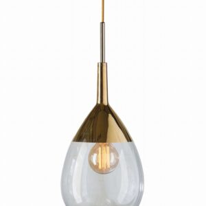 Lampa wisząca Lute Ø22cm topaz blue gold - Ebb&Flow – Lampy Lute | bihome.pl