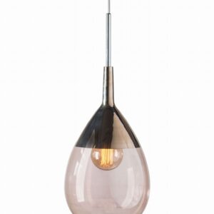 Lampa wisząca Lute Ø22cm obsidian platinum - Ebb&Flow – Lampy Lute | bihome.pl