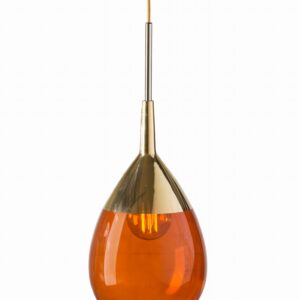 Lampa wisząca Lute ⏀22 Rust szkło Ebb&Flow – Lampy Lute | bihome.pl