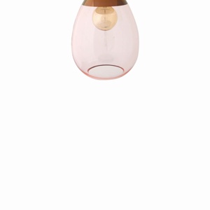 Lampa wisząca Lute Ø22cm bright coral copper - Ebb&Flow – Lampy Lute | bihome.pl