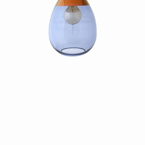 Lampa wisząca Lute Ø22cm blue copper - Ebb&Flow – Lampy Lute | bihome.pl