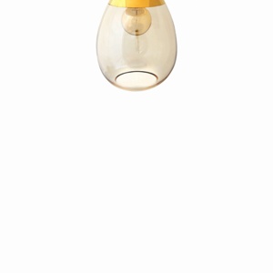 Lampa wisząca Lute Ø22cm golden smoke gold - Ebb&Flow – Lampy Lute | bihome.pl