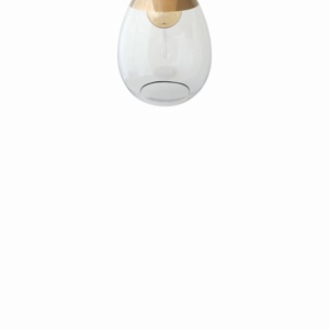 Lampa wisząca Lute Ø22cm clear platinum - Ebb&Flow – Lampy Lute | bihome.pl