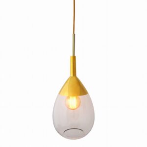 Lampa wisząca Lute Ø22cm clear gold - Ebb&Flow – Lampy Lute | bihome.pl
