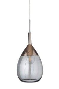 Lampa wisząca Lute Ø31cm smokey grey platinum - Ebb&Flow – Lampy Lute | bihome.pl